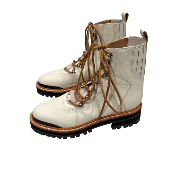 NWOT, Marc Fisher Izzie Lugsole Ankle Boot, Sz 5.5 (runs small) - Picture 7 of 14